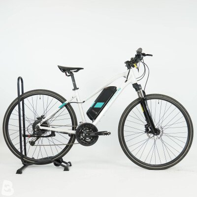 Kross Evado Hybrid 1.0 D white turquoise Gebrauchtrad 2022