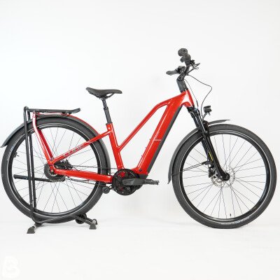 Cube Kathmandu Hybrid Comfort Pro 800 electricred´n´red  Trapeze Ausstellungsrad 2025